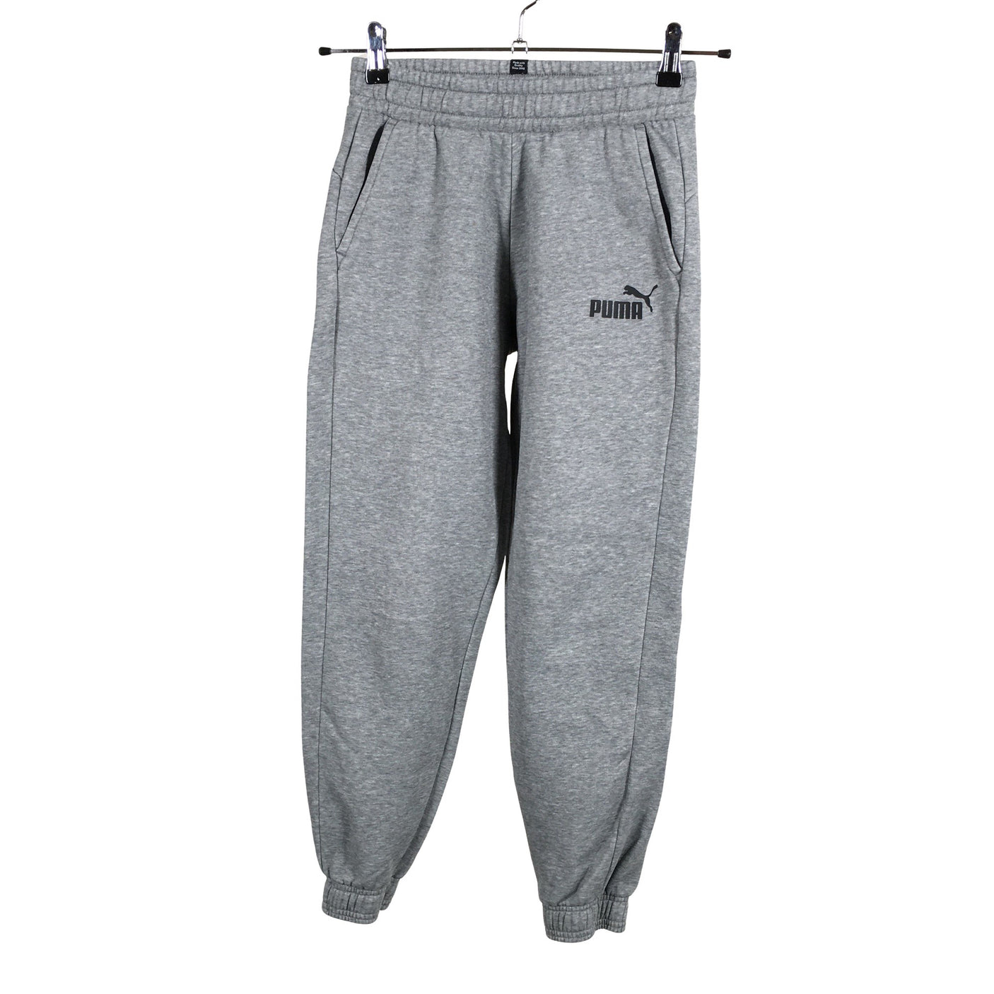 Unisex Puma - Collegehousut, koko 158 - 164 - Harmaa (1)
