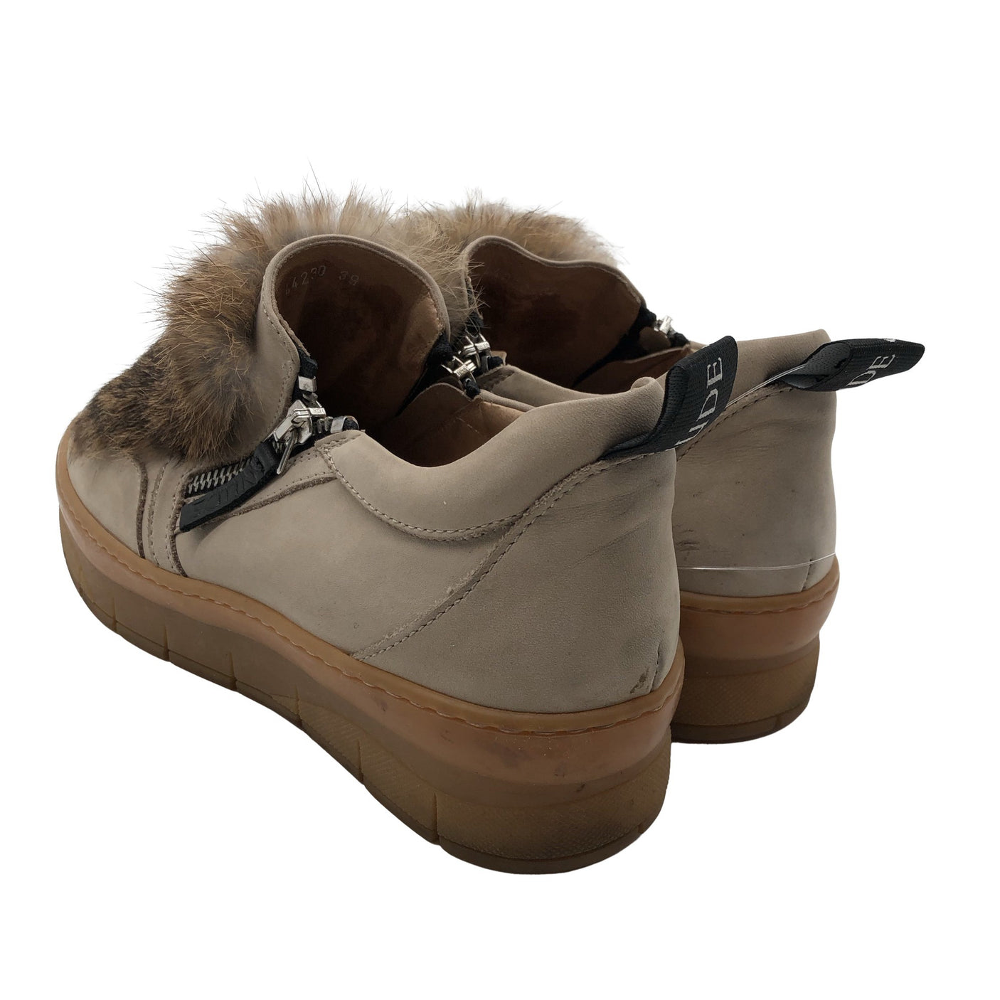 Naisten Nude of Scandinavia - Tennarit, koko 39 - Beige (3)