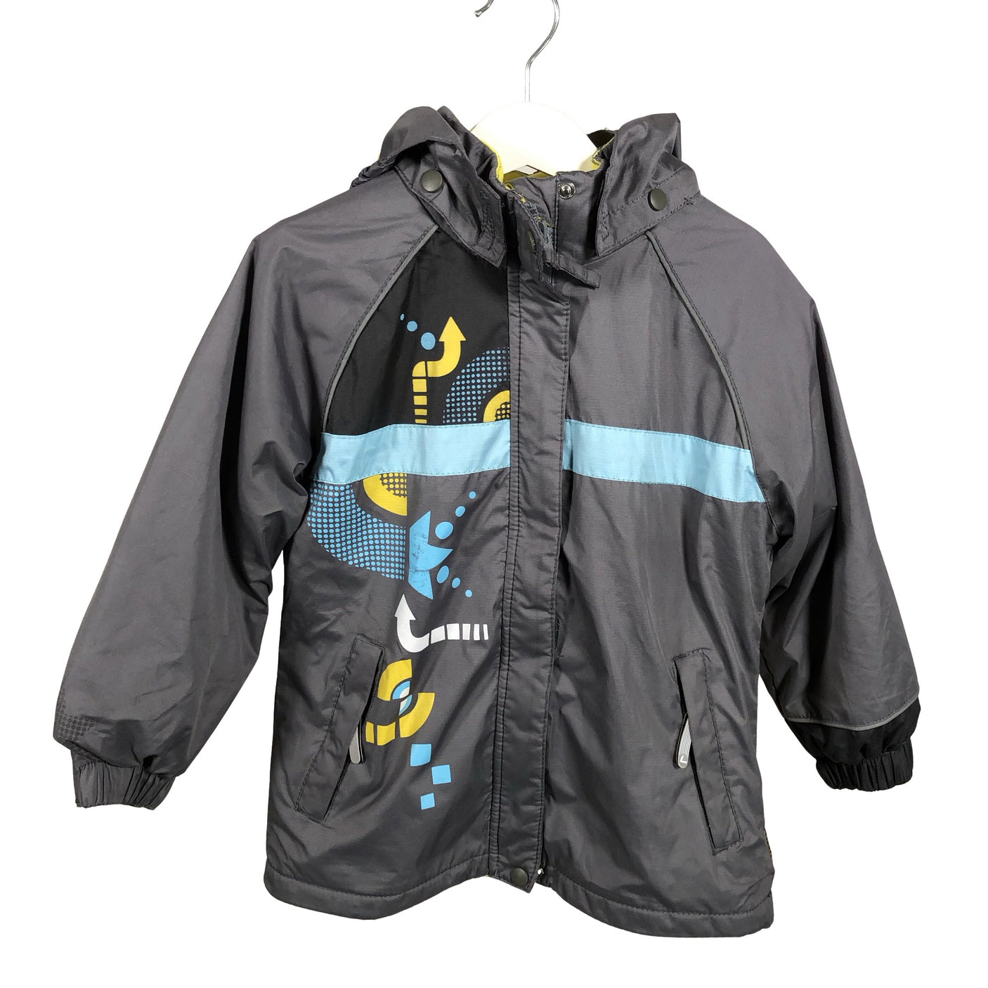 Unisex Luhta - Välikausitakki, koko 104 - 110 - Harmaa (1)