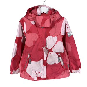 Tyttöjen Reima - Trenssitakki, koko 104 - 110 - Pinkki (1)