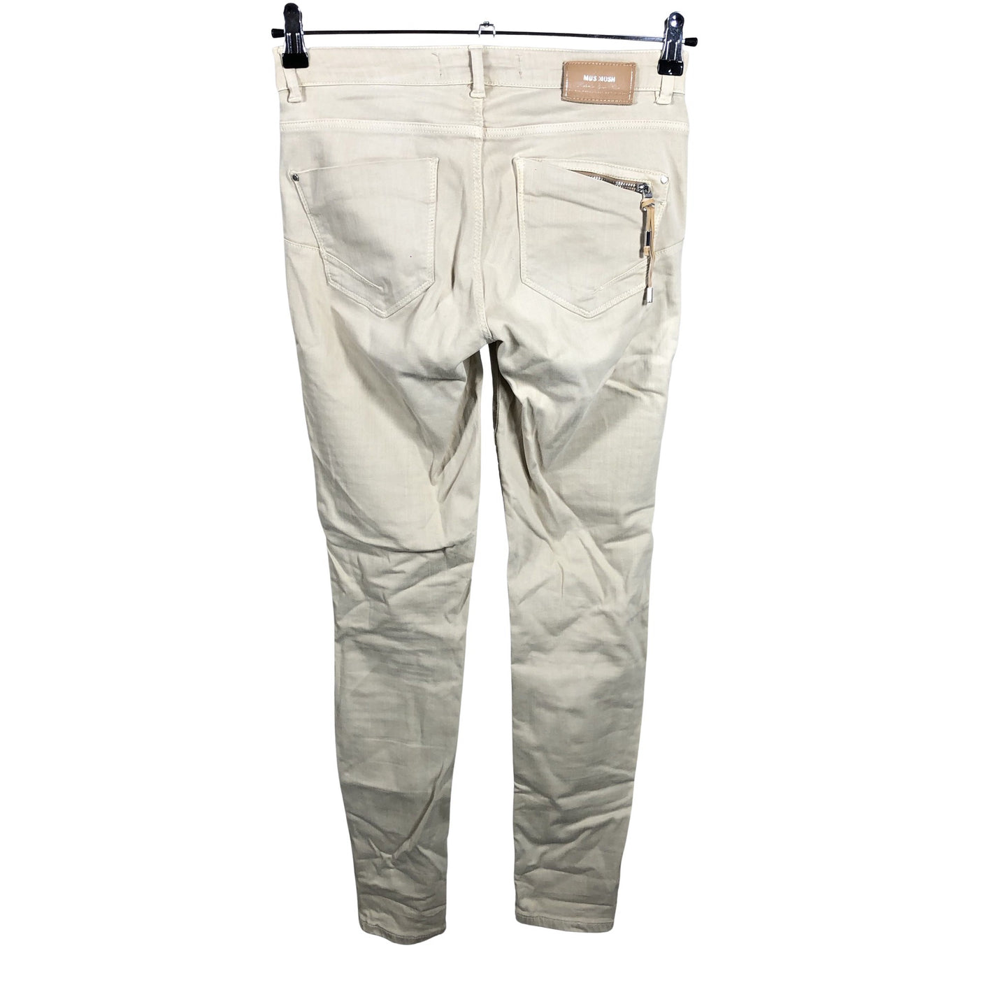 Naisten Mos Mosh - Farkut, koko W26 - Beige (2)