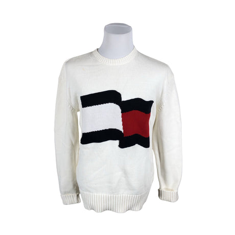 Miesten Tommy Hilfiger - Neulepaita, koko M - Valkoinen ()