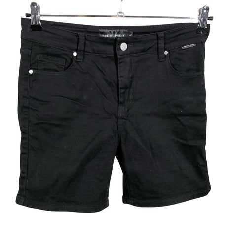Naisten Perfect Jeans - Farkkushortsit, koko 40 - Musta ()