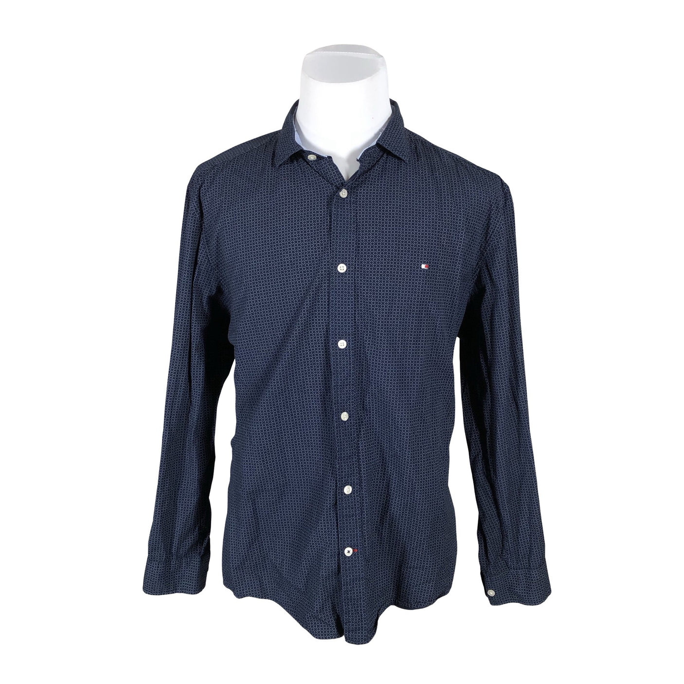 Miesten Tommy Hilfiger - Kauluspaita, koko XL - Sininen (1)