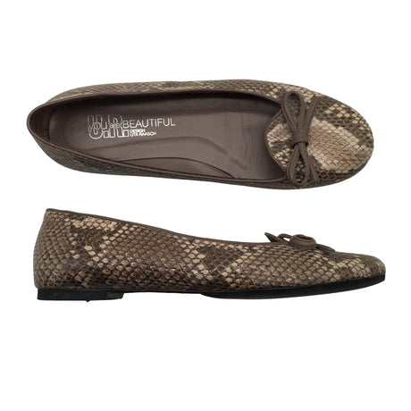 Naisten You are beautiful Design Uta Raasch - Ballerinat, koko 39 - Ruskea ()