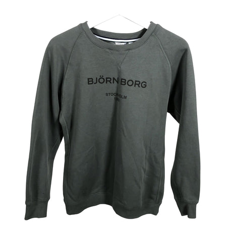 Unisex Björn Borg - Collegepaita, koko 164 - 170 - Vihreä ()