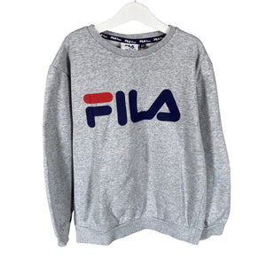 Unisex Fila - Collegepaita, koko 146 - 152 - Harmaa (1)