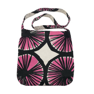 Naisten Marimekko - Olkalaukku, koko Midi - Pinkki (1)