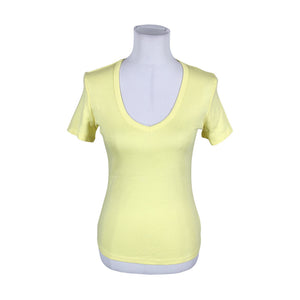 Naisten Marks&Spencer - T-paita, koko 34 - Keltainen (1)