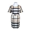 Naisten Burberry Brit - Kangasmekko, koko 44 - Beige ()