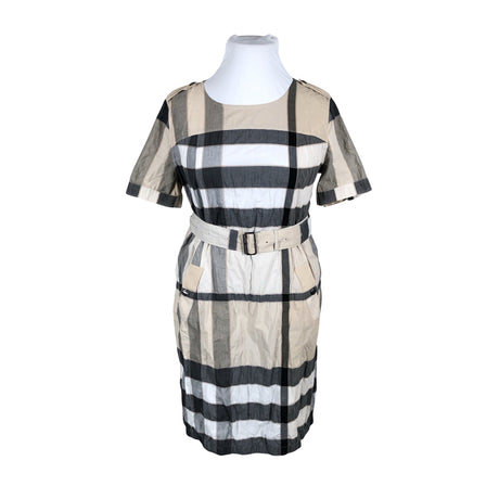 Naisten Burberry Brit - Kangasmekko, koko 44 - Beige ()