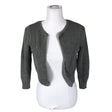 Naisten Massimo Dutti - Neulebolero, koko 36 - Harmaa ()