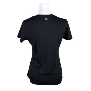 Naisten Calvin Klein - Urheilupaita, lyhyet hihat, koko 36 - Musta (2)