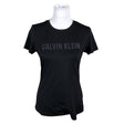 Naisten Calvin Klein - Urheilupaita, lyhyet hihat, koko 36 - Musta ()