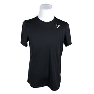 Miesten Gymshark - Urheilupaita, lyhyet hihat, koko L - Musta (1)
