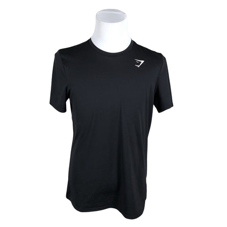 Miesten Gymshark - Urheilupaita, lyhyet hihat, koko L - Musta ()