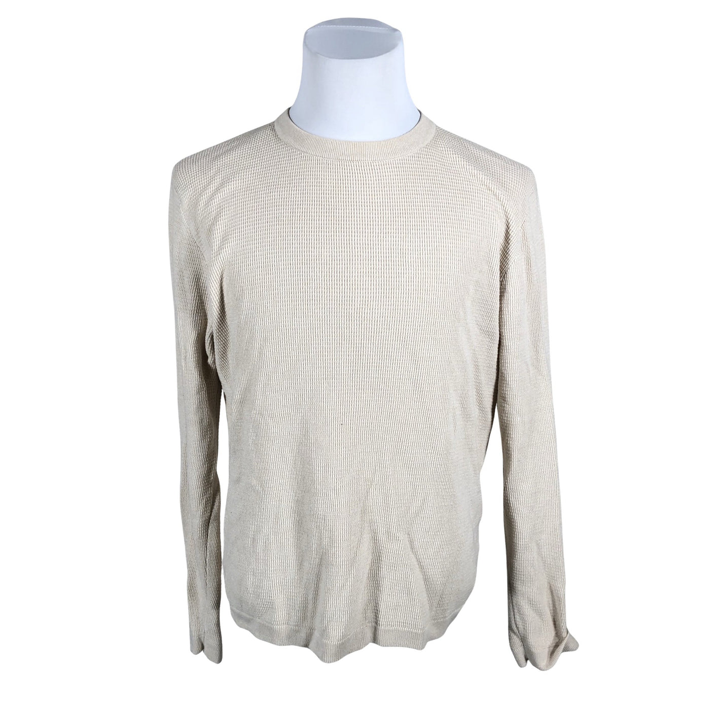 Miesten Selected - Neulepaita, koko M - Beige (1)