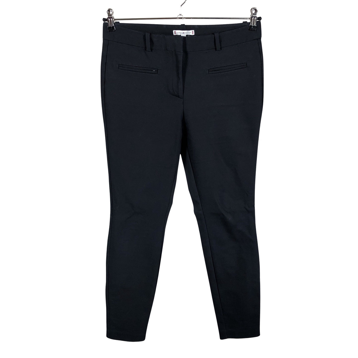 Naisten Tommy Hilfiger - Suorat housut, koko 38 - Musta (1)