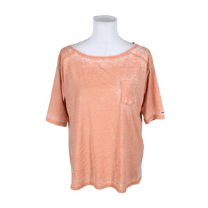 Naisten Tommy Hilfiger - T-paita, koko 40 - Oranssi (1)