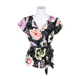 Naisten Dorothy Perkins - Lyhythihainen pusero, koko 38 - Musta ()