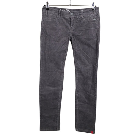 Naisten Esprit - Samettihousut, koko 40 - Harmaa ()