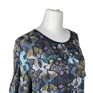 Naisten Hugo Boss - Sifonkimekko, koko 40 - Sininen (3)