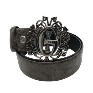 Unisex Guess - Nahkavyö, koko Ei kokoa - Ruskea (1)
