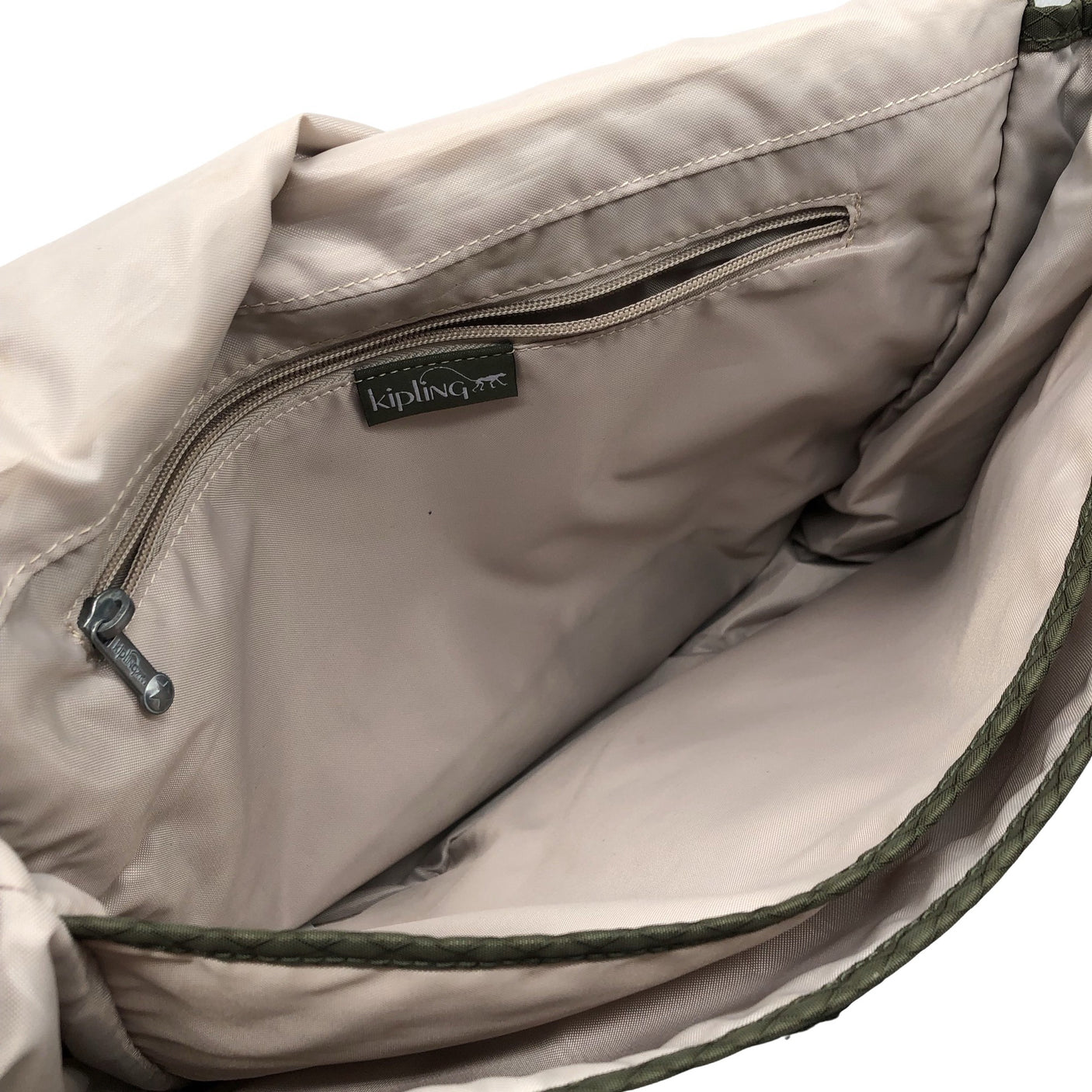 Unisex Kipling - Olkalaukku, koko Maxi - Vihreä (4)