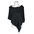 Naisten Ruukin Kehräämö - Poncho, koko 36 - Harmaa ()
