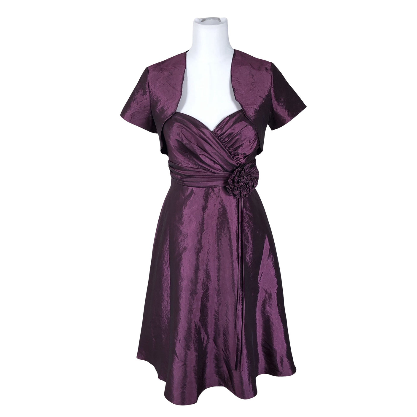 Naisten Fashion New York - Juhlamekko, koko 38 - Violetti (1)