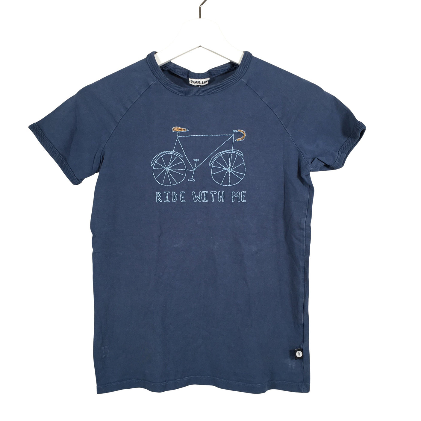 Unisex POMPdeLUX - T-paita, koko 146 - 152 - Sininen (1)