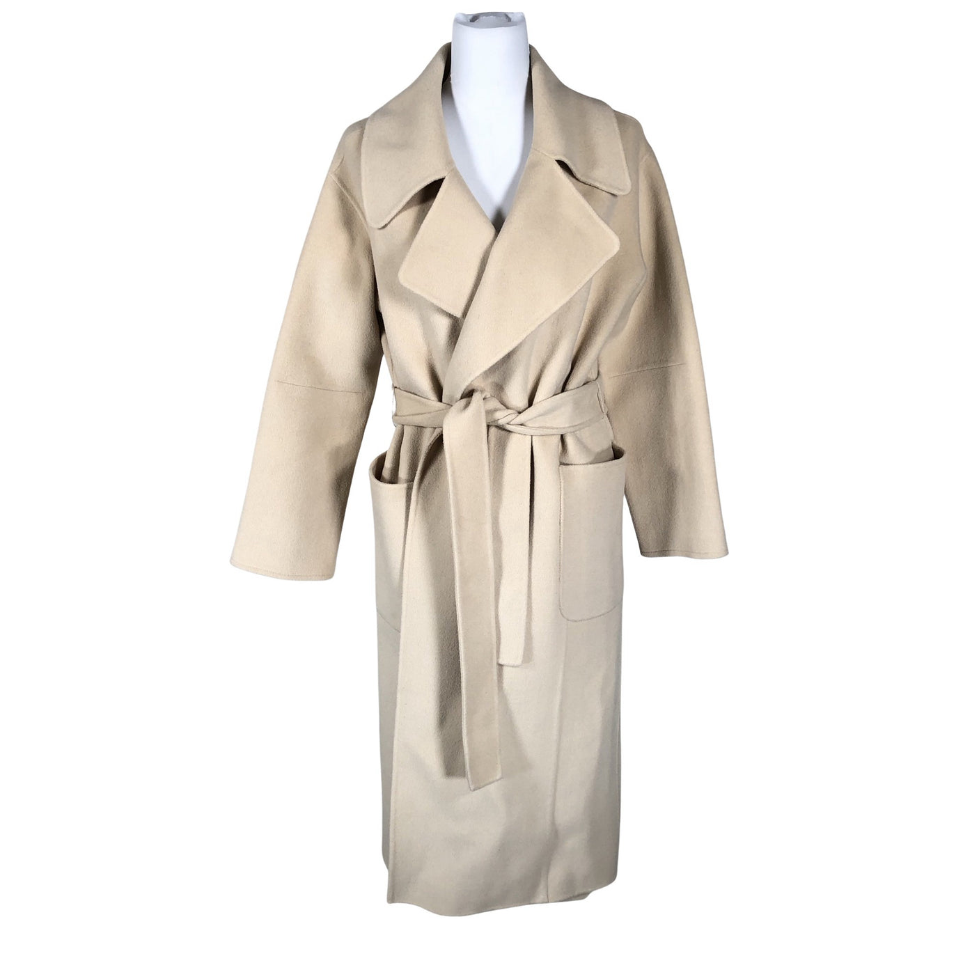 Naisten Andiata - Villakangastakki, koko 38 - Beige (1)