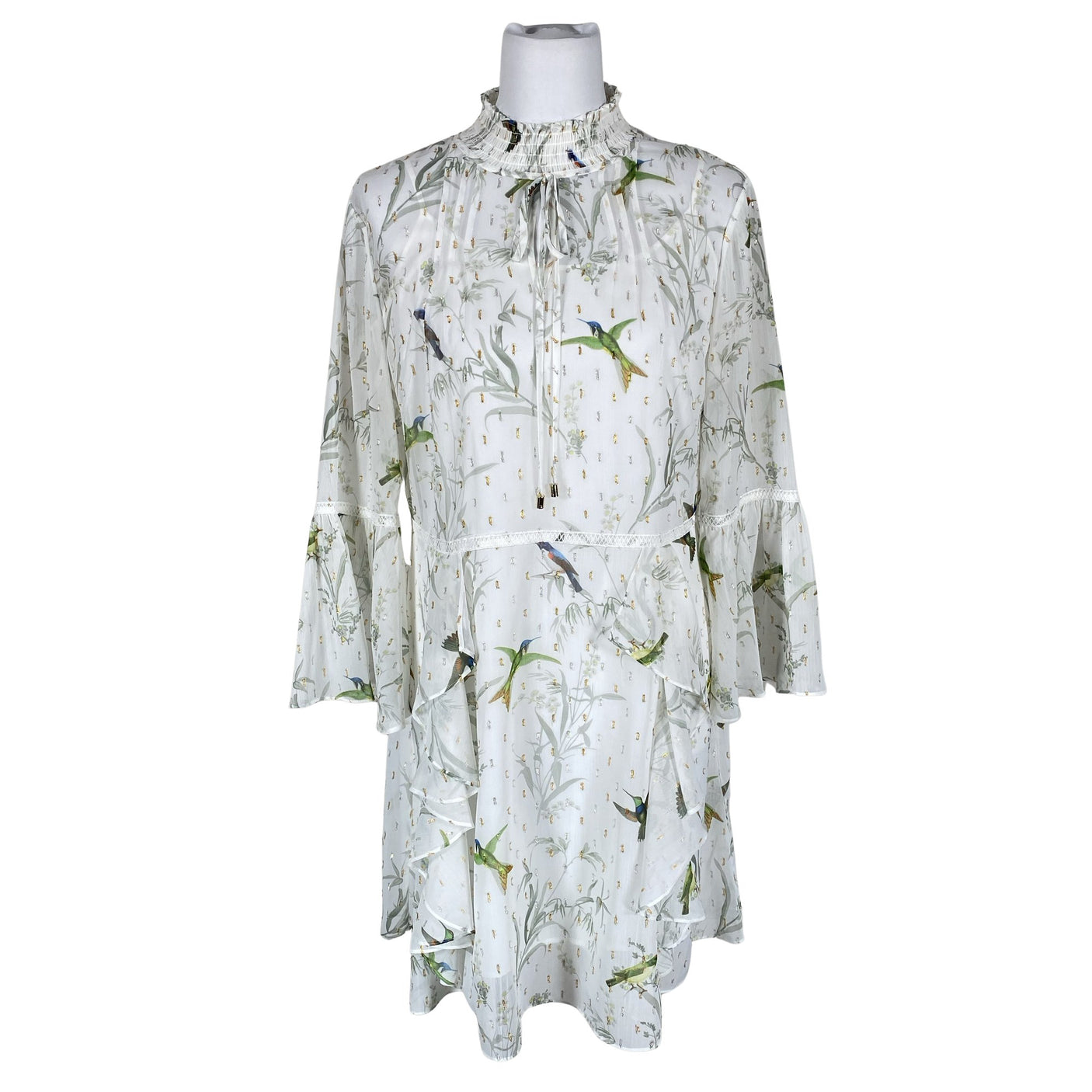Naisten Ted Baker - Kangasmekko, koko 38 - Valkoinen (1)