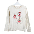Tyttöjen Name It - Trikoopaita, koko 122 - 128 - Beige ()