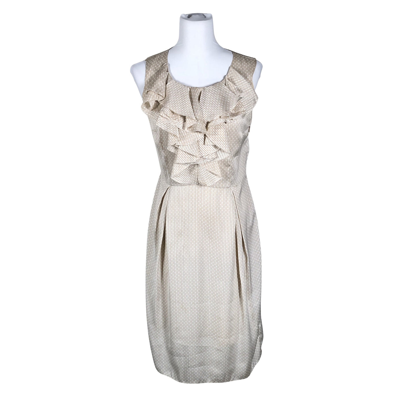 Naisten Ipekyol - Sifonkimekko, koko 36 - Beige (2)