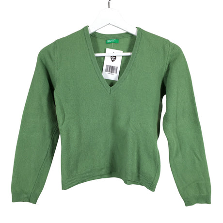 Tyttöjen Benetton - Neulepaita, koko 146 - 152 - Vihreä ()