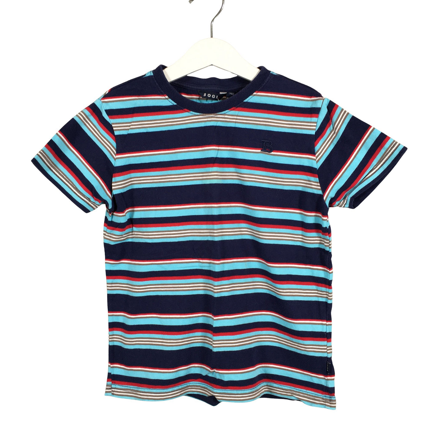 Poikien Bogi - T-paita, koko 116 - 122 - Sininen (1)