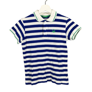 Unisex Benetton - Pikeepaita, koko 152 - 158 - Valkoinen (1)