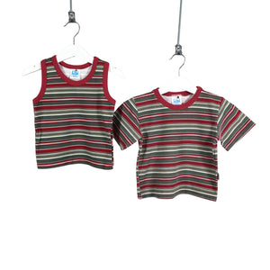 Unisex D&J Familjeklubben - T-paita, koko 74 - 80 - Vihreä (1)