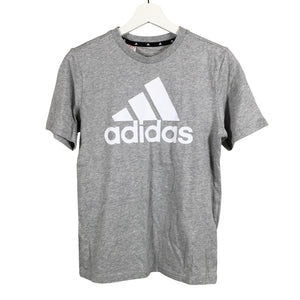 Unisex Adidas - T-paita, koko 158 - 164 - Harmaa (1)