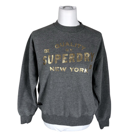 Naisten Superdry - Collegepaita, koko 38 - Harmaa ()