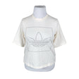 Naisten Adidas - T-paita, koko 42 - Luonnonvalkoinen ()