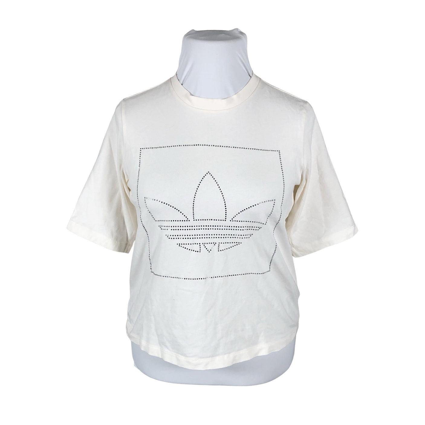 Naisten Adidas - T-paita, koko 42 - Luonnonvalkoinen (1)