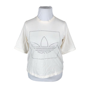 Naisten Adidas - T-paita, koko 42 - Luonnonvalkoinen (1)