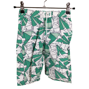 Unisex D&J Familjeklubben - Shortsit, koko 104 - 110 - Valkoinen (1)
