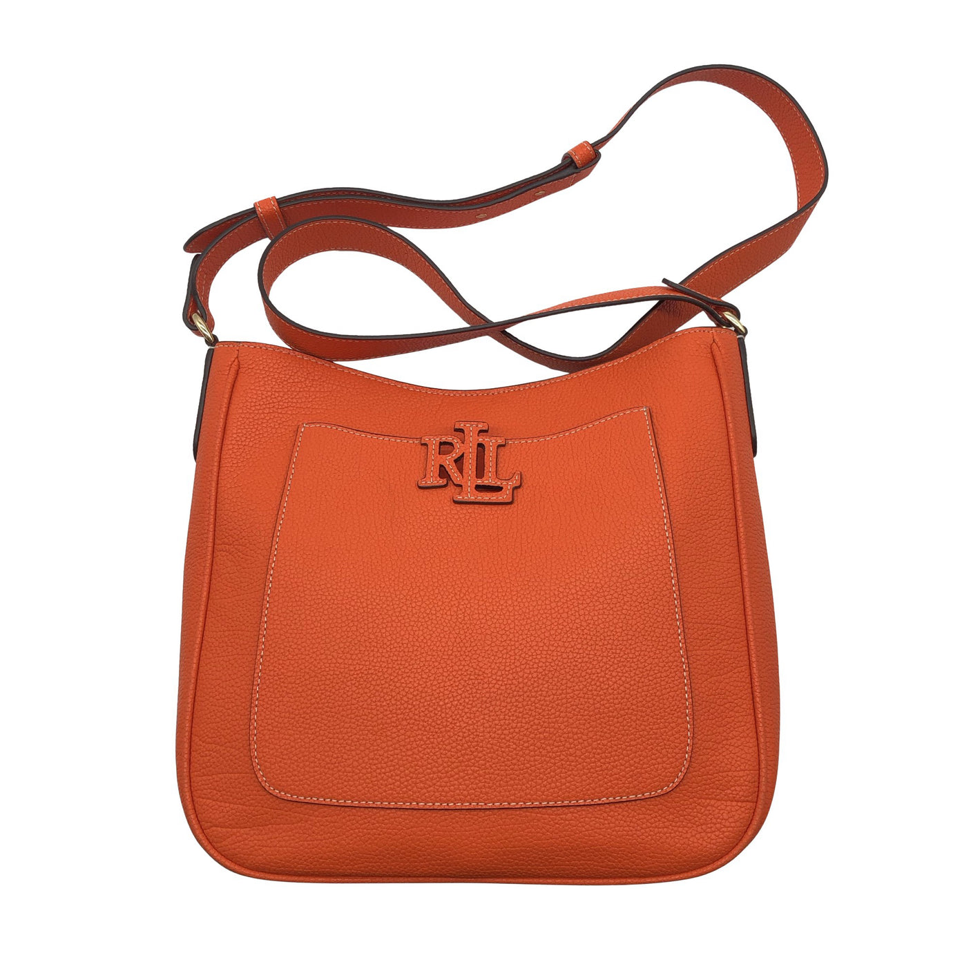 Naisten Lauren Ralph Lauren - Olkalaukku, koko Maxi - Oranssi (1)