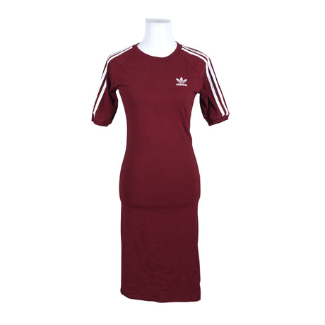 Naisten Adidas - Trikoomekko, koko 38 - Viininpunainen ()