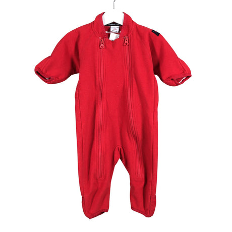 Unisex Polarn O. Pyret - Windfleecehaalari, koko 56 - 62 - Punainen ()