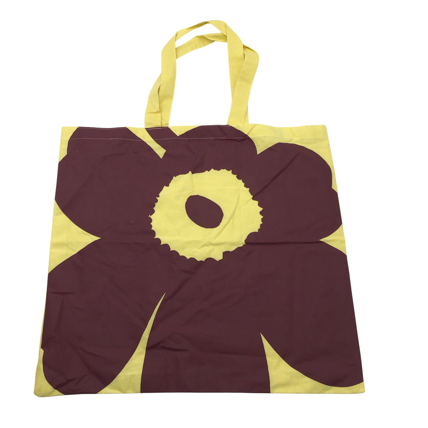 Naisten Marimekko - Ostoskassi, koko Maxi - Keltainen (1)