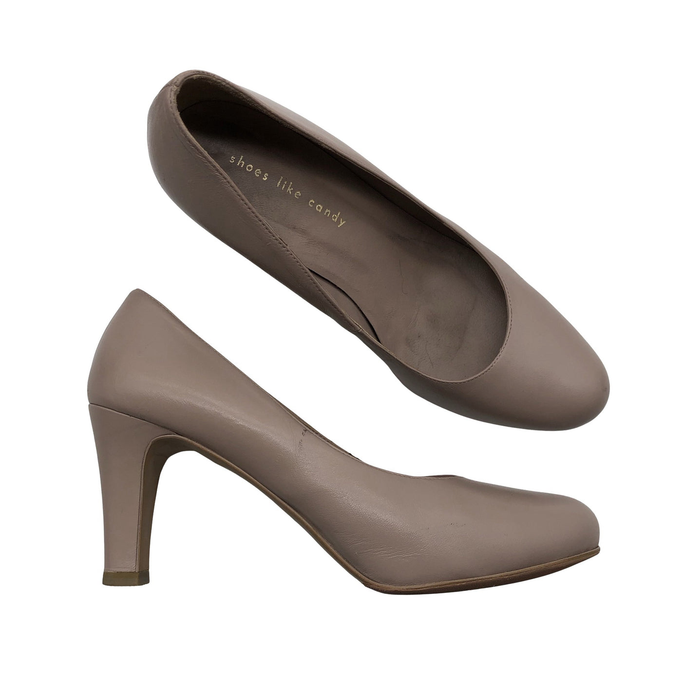 Naisten Shoes like candy - Korkokengät, koko 37 - Vaaleanpunainen (1)